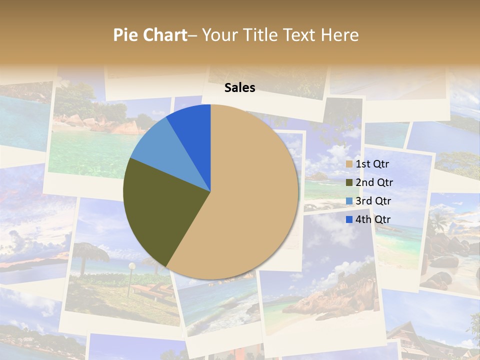 Collage Vacation Resort PowerPoint Template