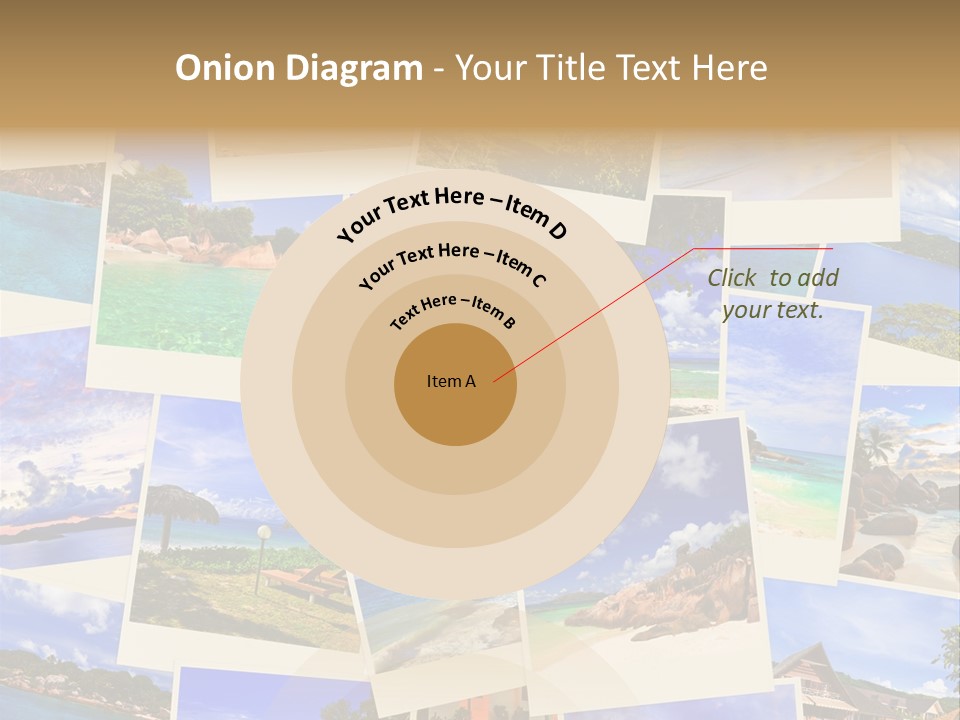 Collage Vacation Resort PowerPoint Template