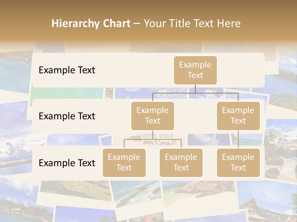 Collage Vacation Resort PowerPoint Template