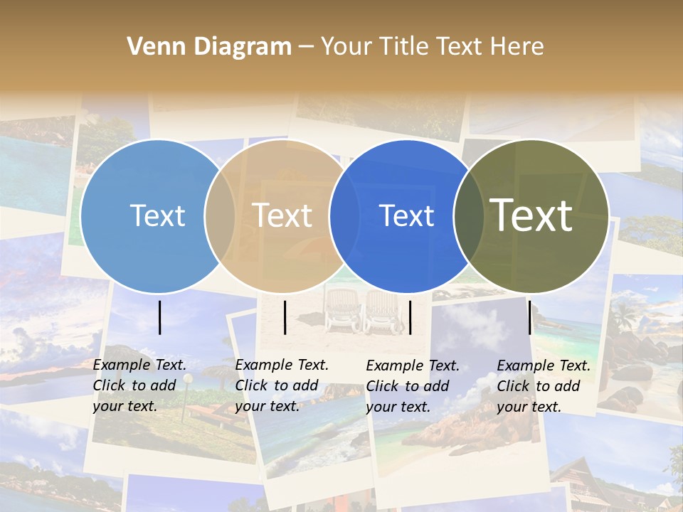 Collage Vacation Resort PowerPoint Template
