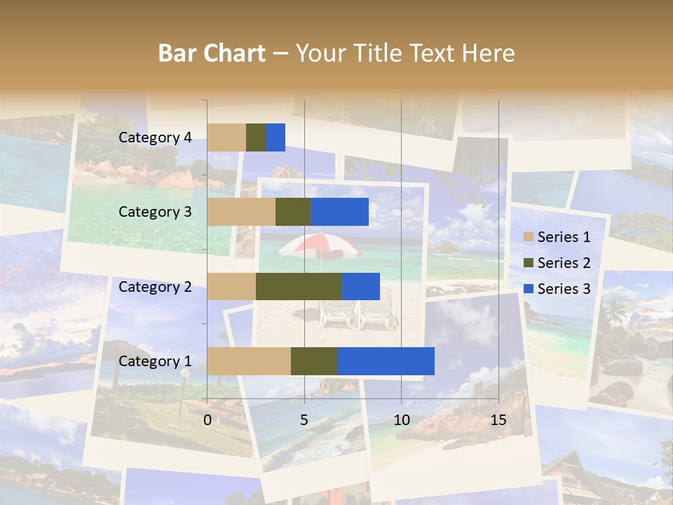 Collage Vacation Resort PowerPoint Template