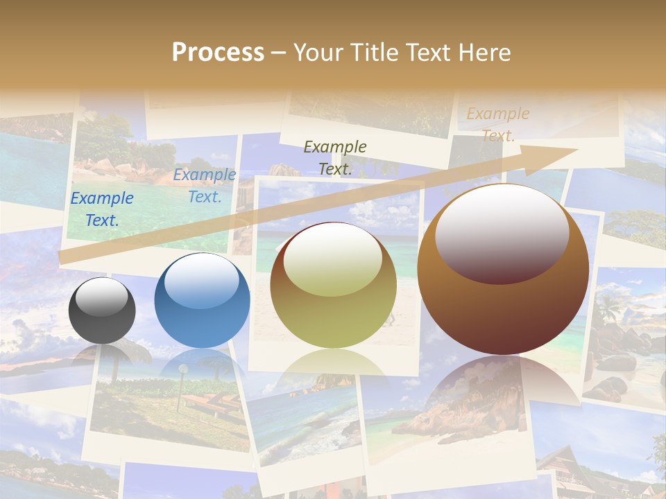 Collage Vacation Resort PowerPoint Template