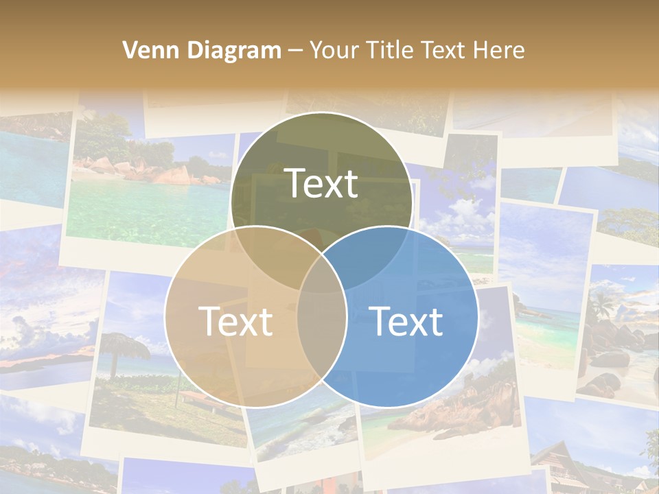 Collage Vacation Resort PowerPoint Template