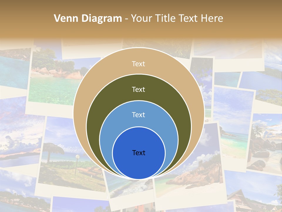 Collage Vacation Resort PowerPoint Template