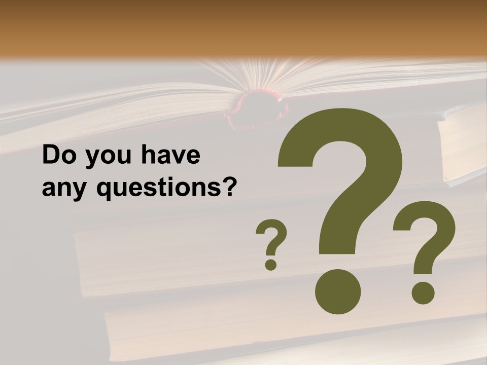 A Stack Of Books Powerpoint Presentation Template PowerPoint Template