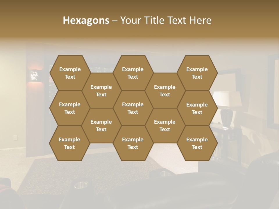 White Glass Cream Of Rice PowerPoint Template