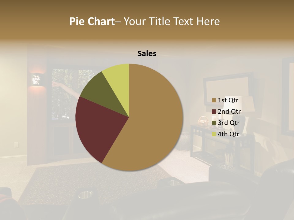 White Glass Cream Of Rice PowerPoint Template