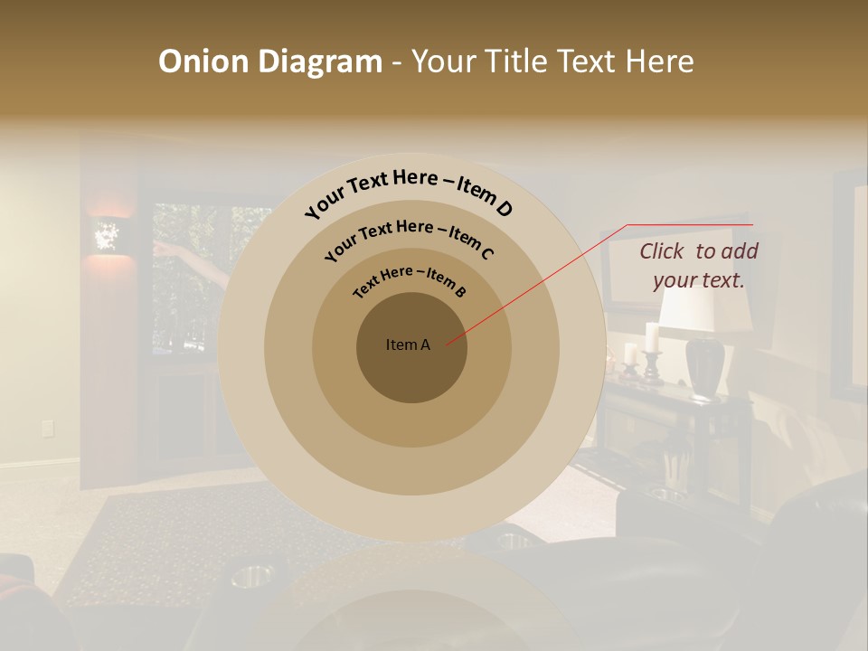 White Glass Cream Of Rice PowerPoint Template