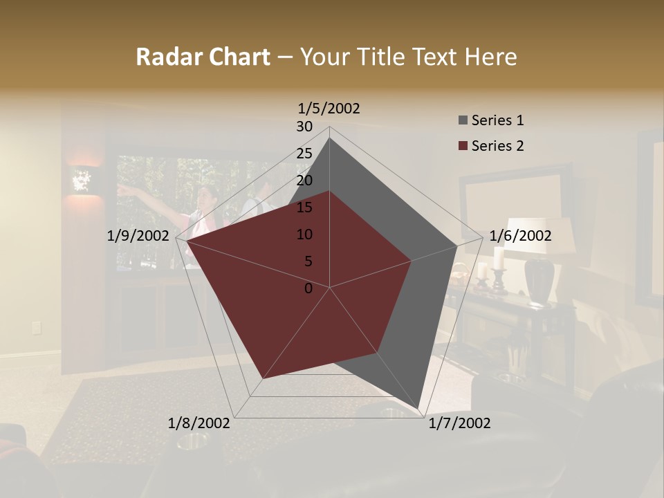 White Glass Cream Of Rice PowerPoint Template