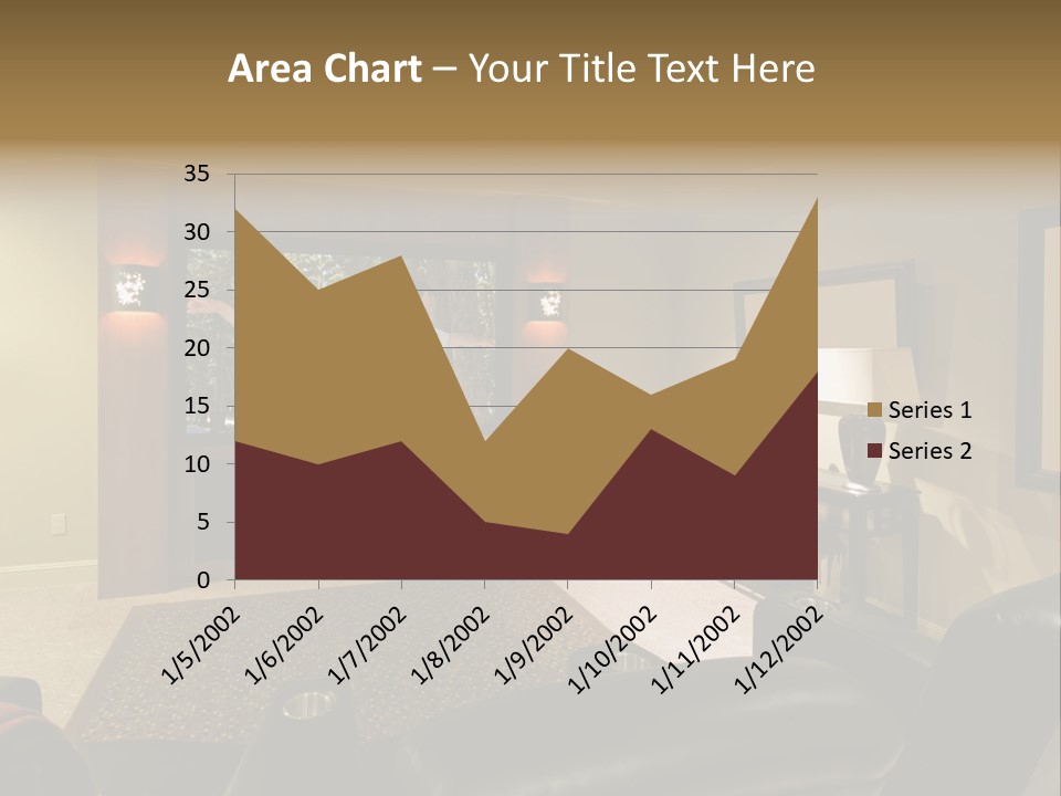 White Glass Cream Of Rice PowerPoint Template