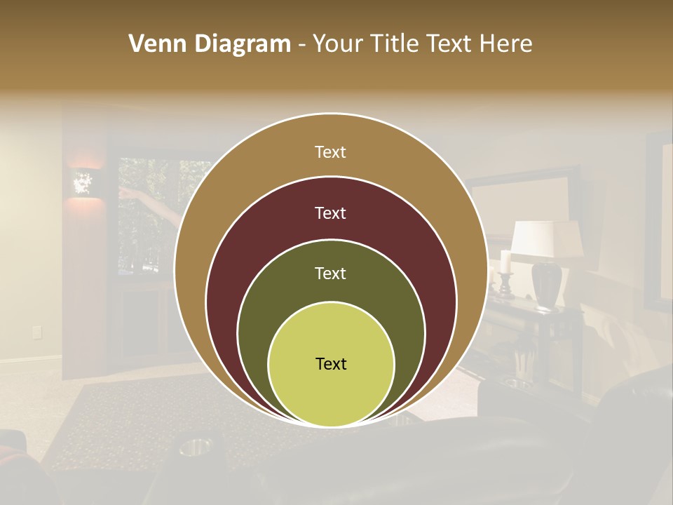 White Glass Cream Of Rice PowerPoint Template