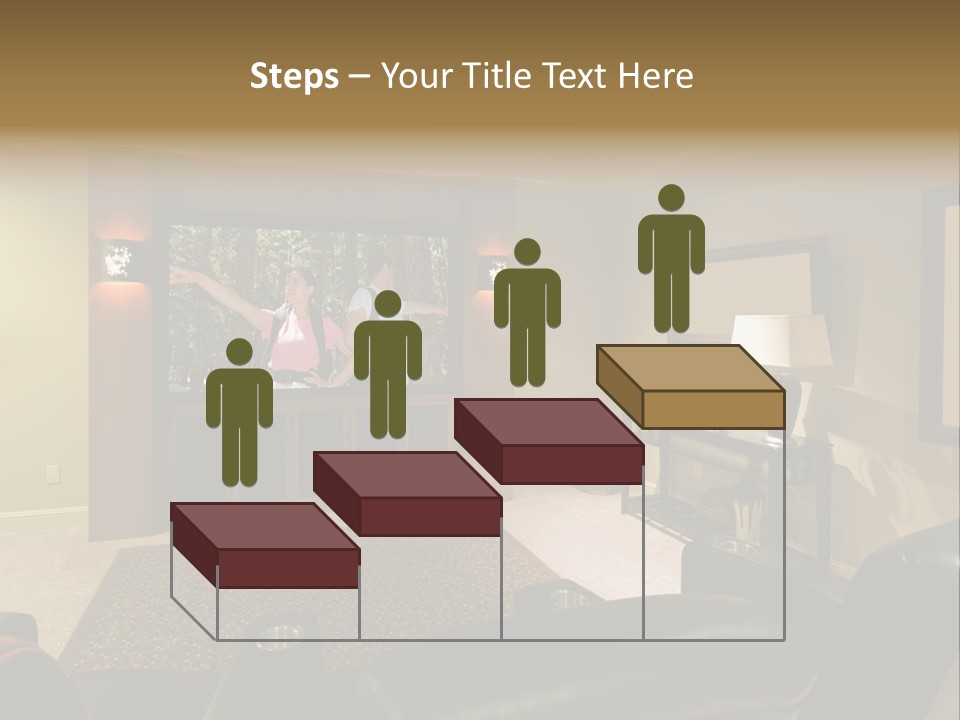 White Glass Cream Of Rice PowerPoint Template