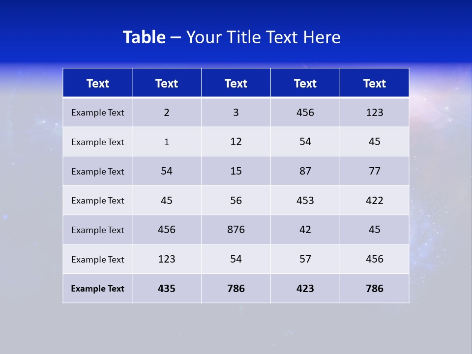 Celestial Glowing Starfield PowerPoint Template