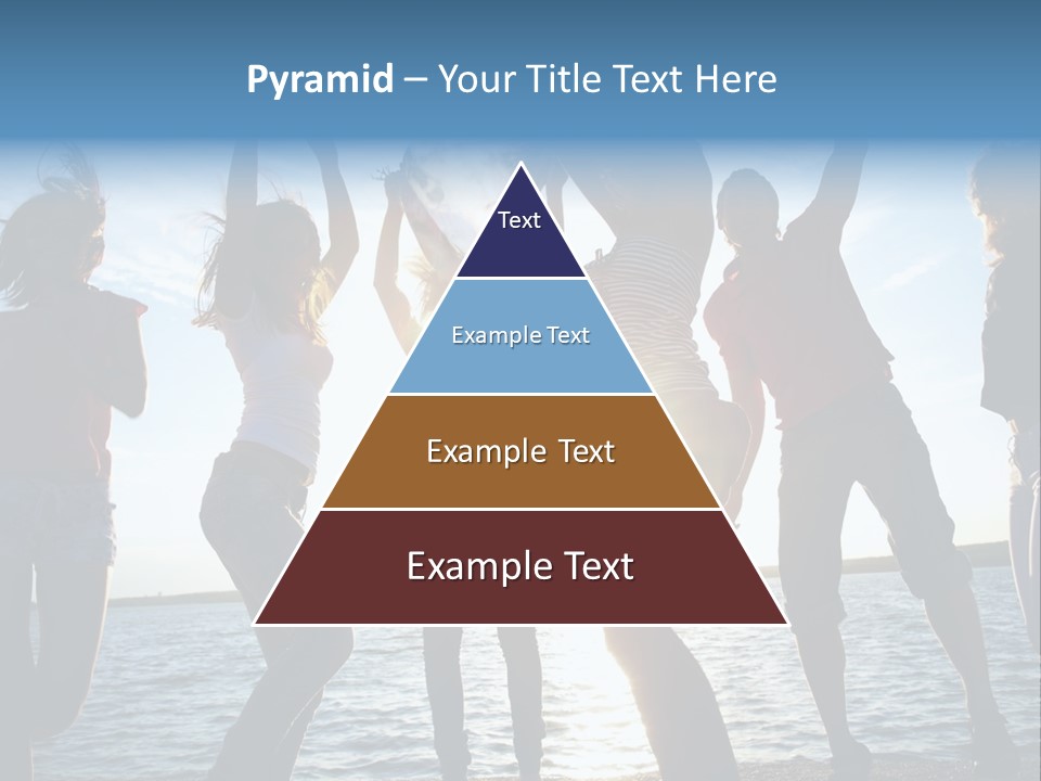 Happiness Beautiful Coast PowerPoint Template