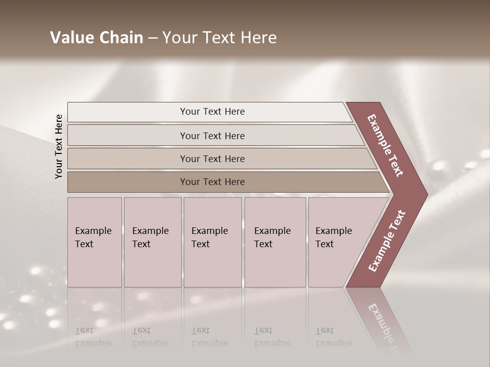 Waves Shine Bedding PowerPoint Template