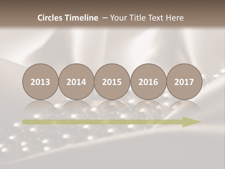 Waves Shine Bedding PowerPoint Template