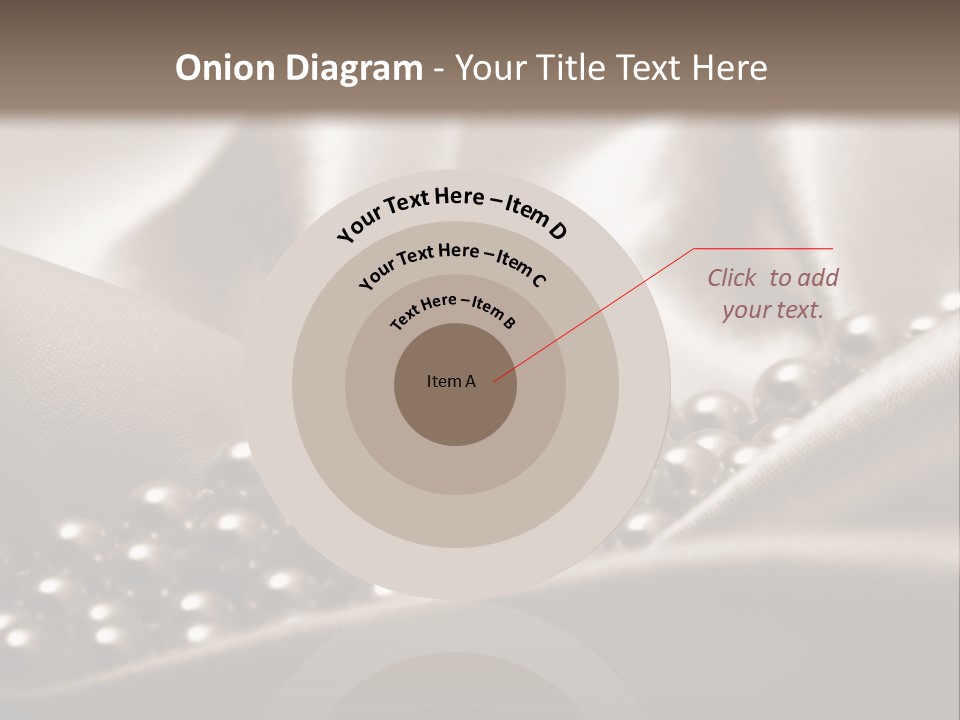 Waves Shine Bedding PowerPoint Template