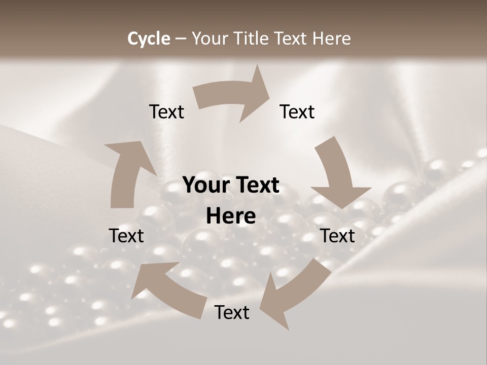 Waves Shine Bedding PowerPoint Template