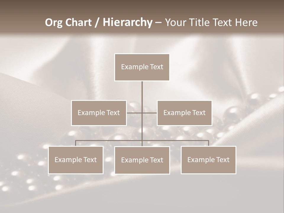 Waves Shine Bedding PowerPoint Template