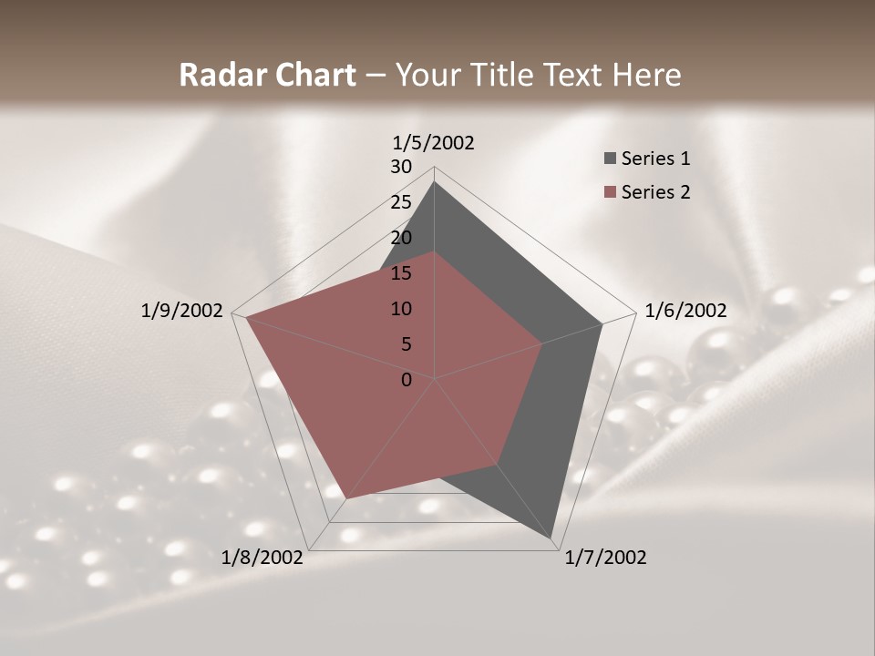 Waves Shine Bedding PowerPoint Template
