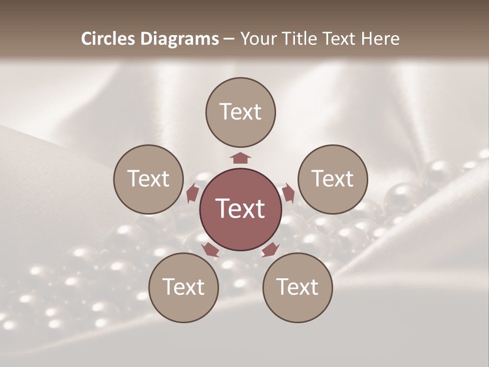 Waves Shine Bedding PowerPoint Template