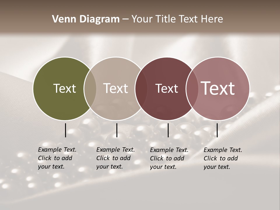 Waves Shine Bedding PowerPoint Template