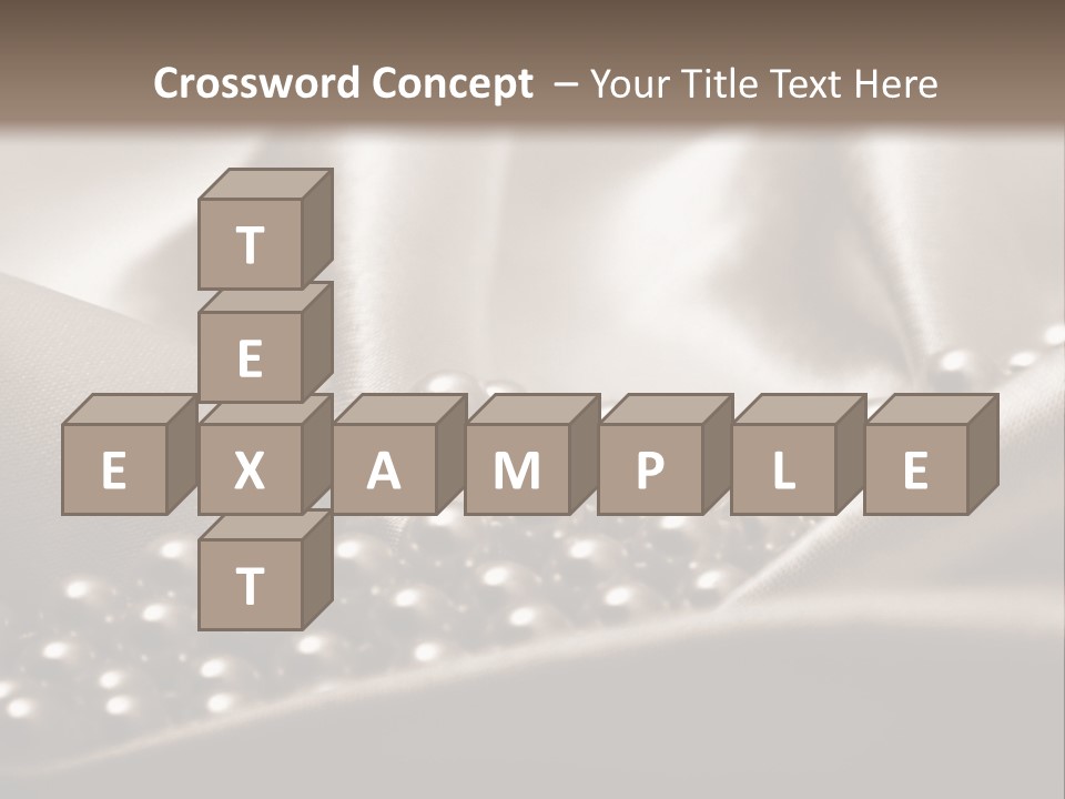 Waves Shine Bedding PowerPoint Template