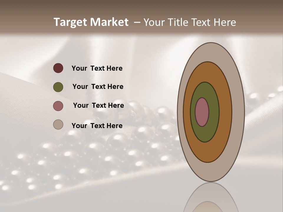 Waves Shine Bedding PowerPoint Template