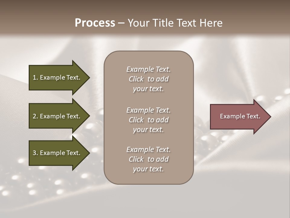 Waves Shine Bedding PowerPoint Template