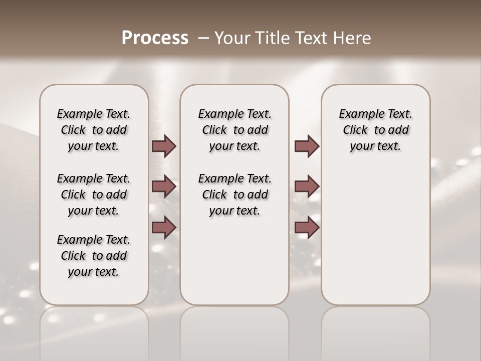 Waves Shine Bedding PowerPoint Template