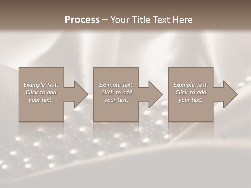 Waves Shine Bedding PowerPoint Template