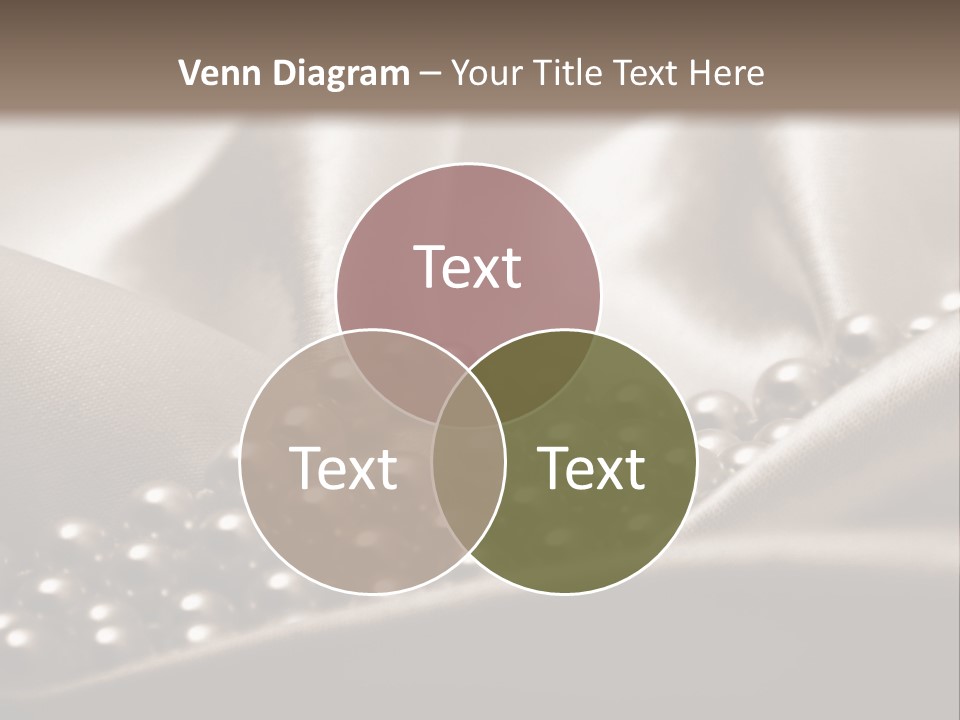 Waves Shine Bedding PowerPoint Template