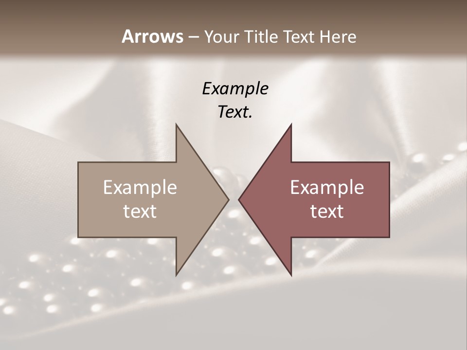 Waves Shine Bedding PowerPoint Template