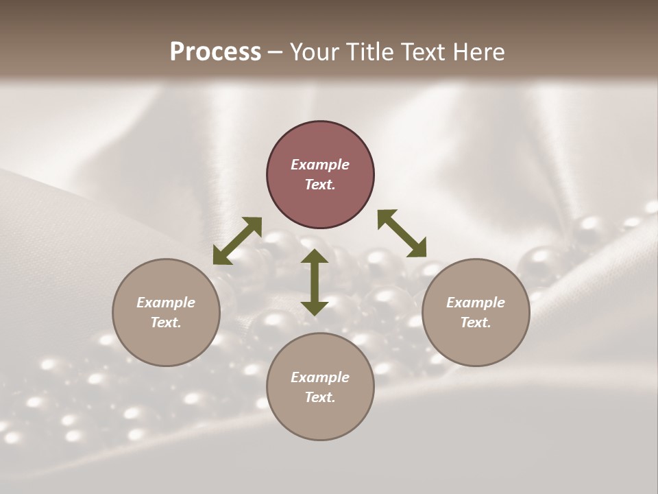 Waves Shine Bedding PowerPoint Template