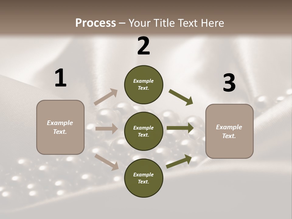 Waves Shine Bedding PowerPoint Template