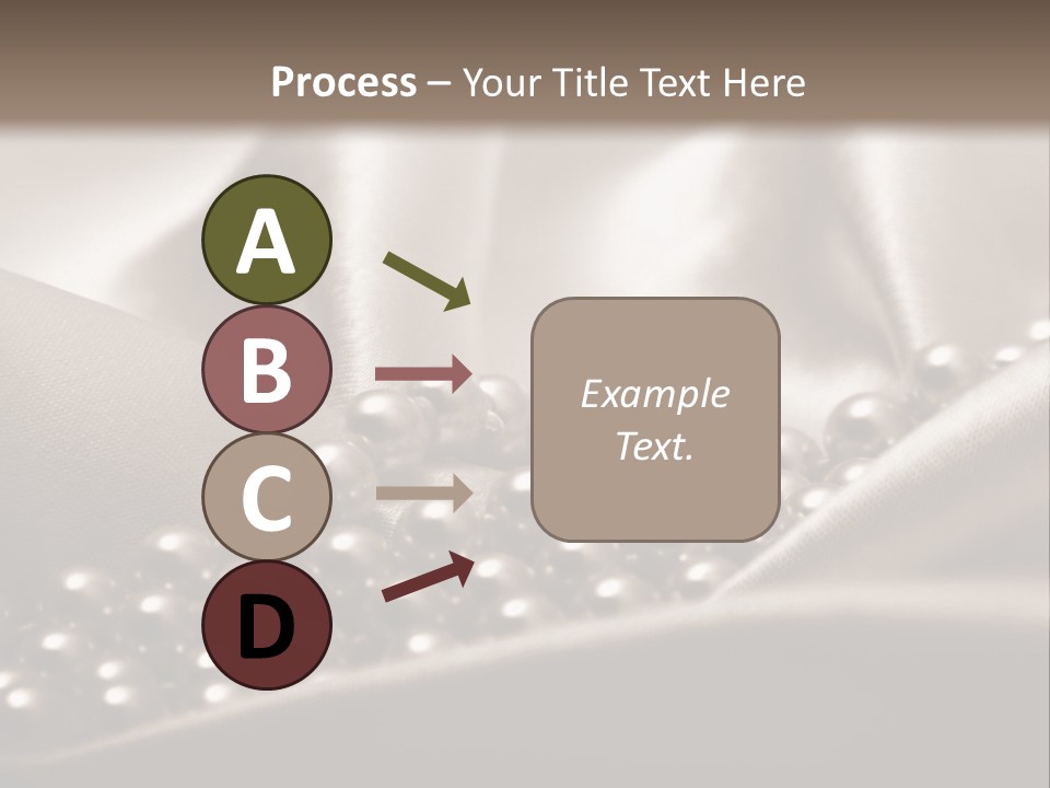 Waves Shine Bedding PowerPoint Template