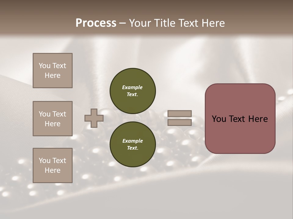 Waves Shine Bedding PowerPoint Template