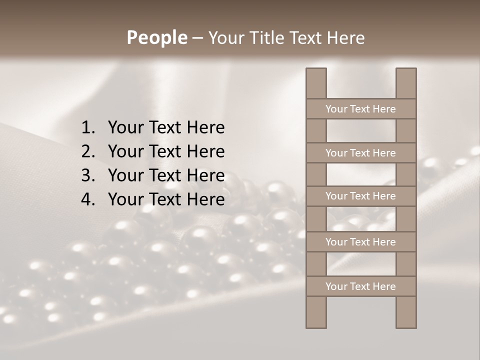 Waves Shine Bedding PowerPoint Template