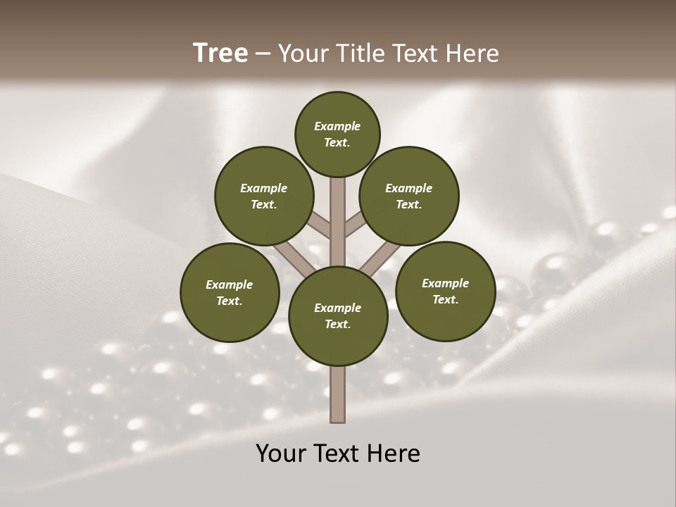 Waves Shine Bedding PowerPoint Template