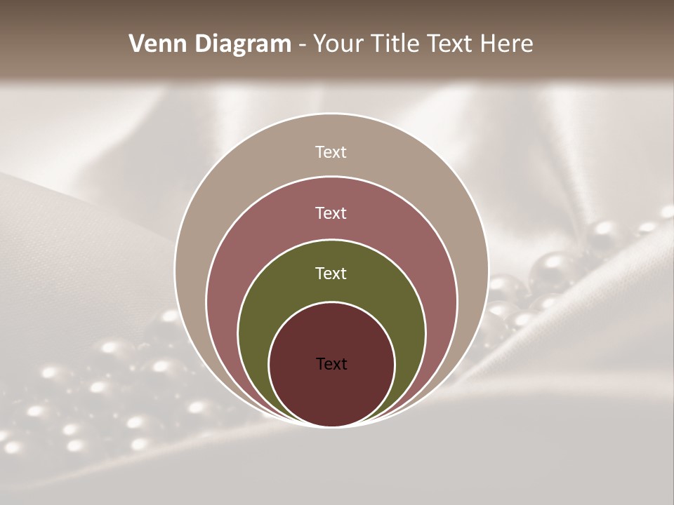 Waves Shine Bedding PowerPoint Template