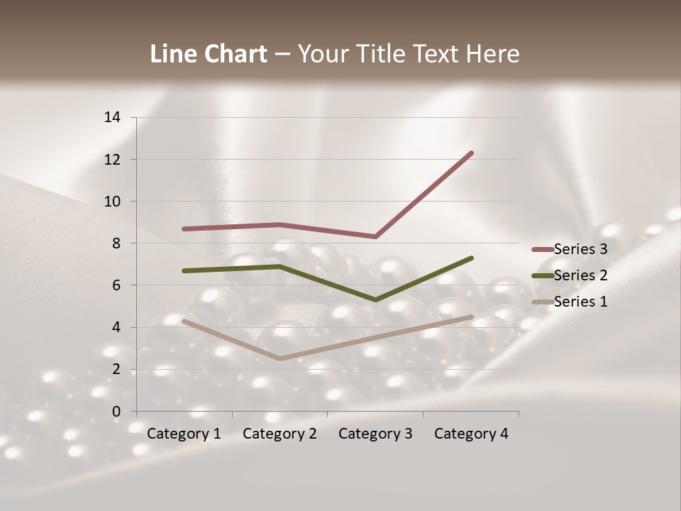 Waves Shine Bedding PowerPoint Template