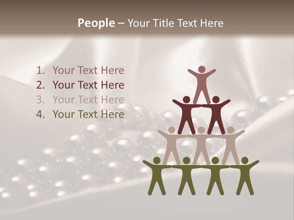 Waves Shine Bedding PowerPoint Template