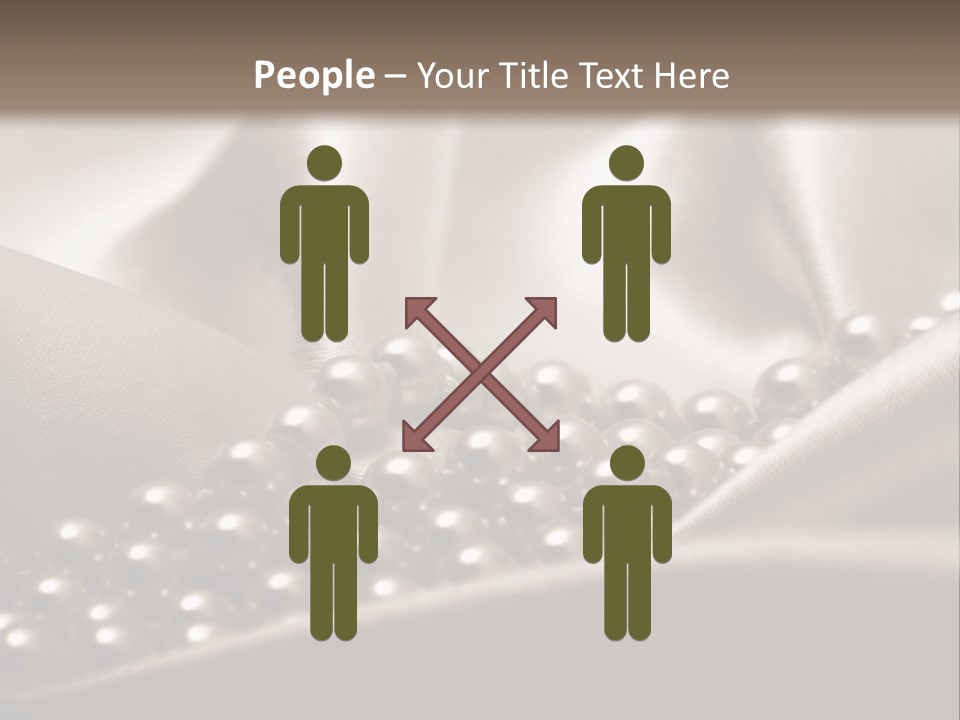 Waves Shine Bedding PowerPoint Template