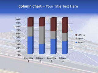 Electricity Blue Solar PowerPoint Template