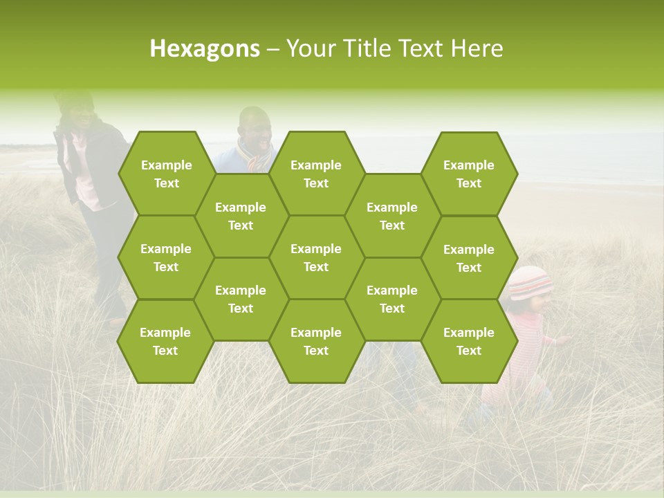 Seaside Winter Autumn PowerPoint Template