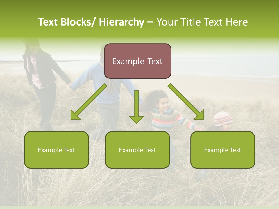 Seaside Winter Autumn PowerPoint Template