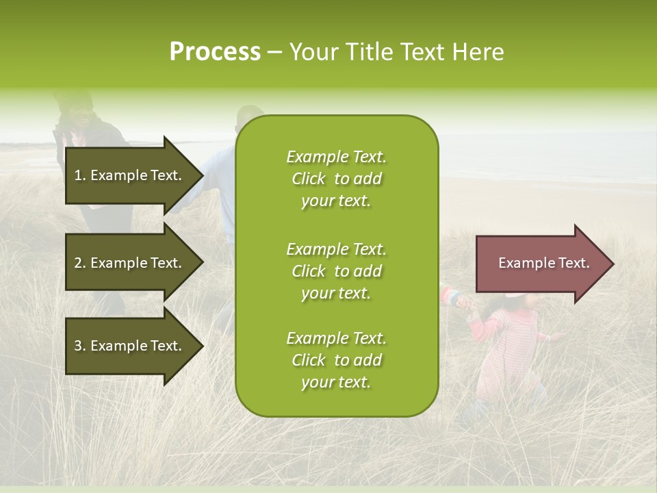 Seaside Winter Autumn PowerPoint Template
