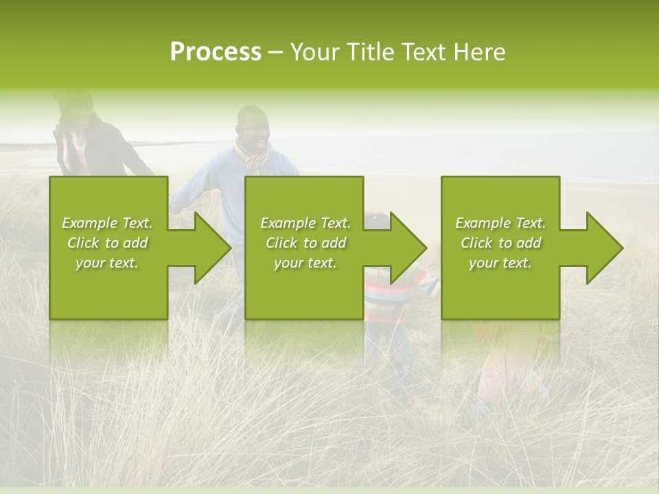 Seaside Winter Autumn PowerPoint Template