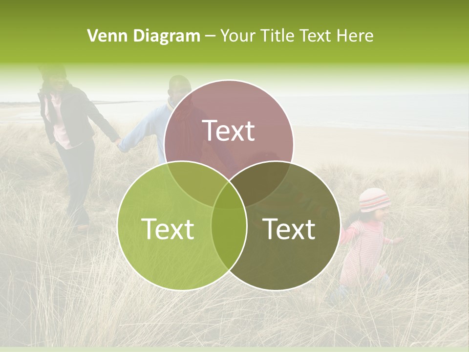 Seaside Winter Autumn PowerPoint Template