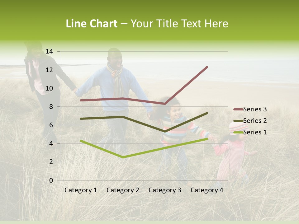 Seaside Winter Autumn PowerPoint Template